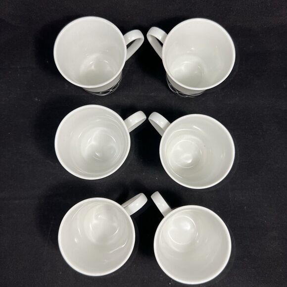 Vintage 1960’s Winterling Coffee Cup and Saucer Demitasse  Set Of 6 - Picture 6 of 12